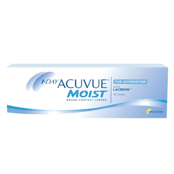 1-Day Acuvue Moist para Astigmatismo con LACREON